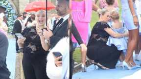 Molly-Mae Hague makes early exit from Fury wedding on £15k private jet
