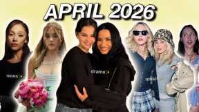 APRIL 2026 pop culture recap