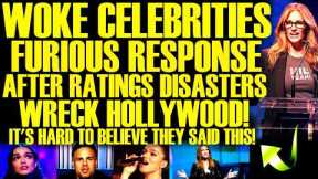 Woke Celebrities RAGE AT PUBLIC After RATINGS DISASTERS Toss Hollywood Into FINANCIAL HELL!