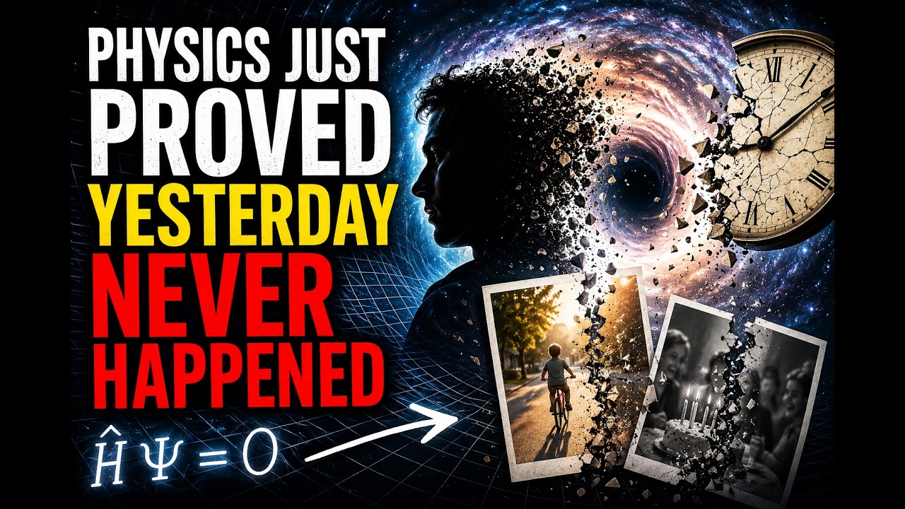 Physics Just Proved Yesterday Never Happened 