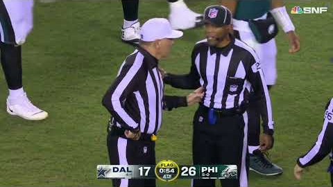 Cowboys vs. Eagles FIGHT before end of game