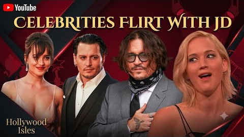 Hollywood Buzz 😳 Johnny Depp Sparks Attention Amid Playful Celebrity Flirting 🤫🤫
