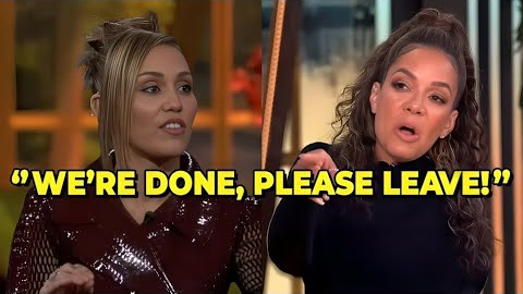Miley Cyrus Kicked Off The View After Fiery Exchange With Sunny Hostin