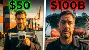 The $50 Plastic Drone vs. The $100 Billion Warship 