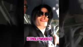 Michael Jackson Is Mobbed By Paparazzi While Out Shopping In West Hollywood & Beverly Hills, CA