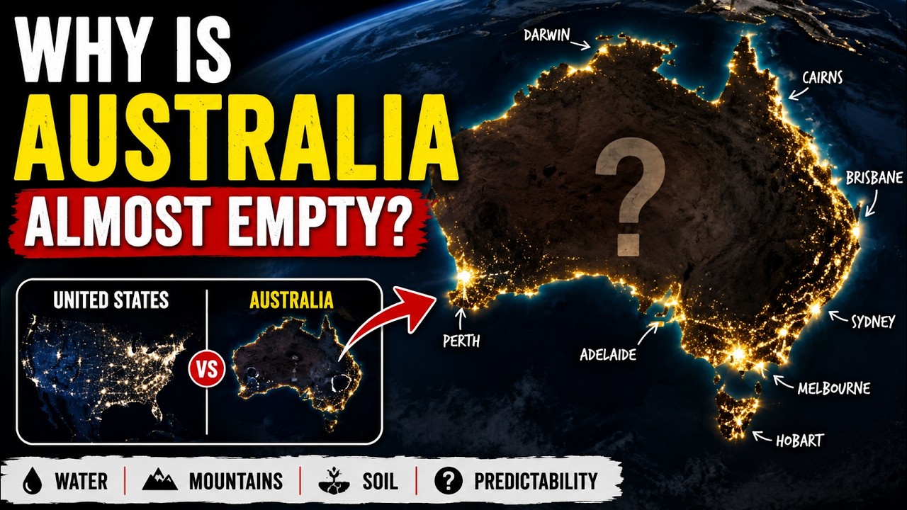 Why Australia Is Nearly Empty 