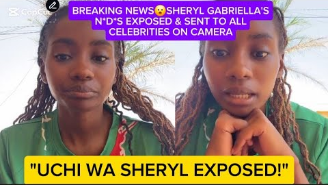 BREAKING NEWS😮SHERYL GABRIELLA'S N*D*S EXPOSED & SENT TO ALL CELEBRITIES ON CAMERA