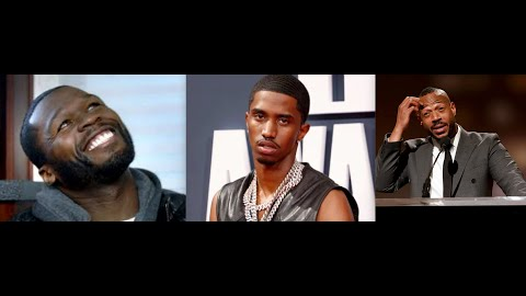 P Diddy's little Drip Drop King Corny threatens 50 Cent, as Marlon Wayans throws in the towel🤦