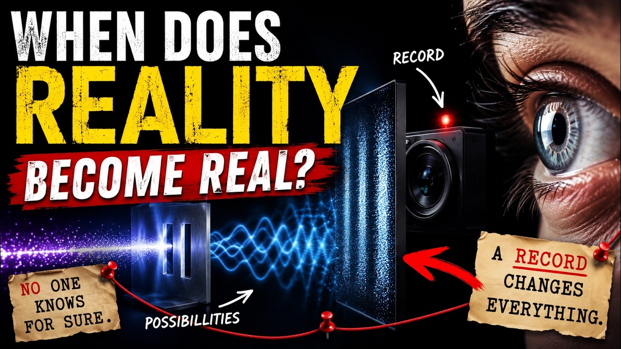 Physics Can't Describe When Reality Becomes Real 