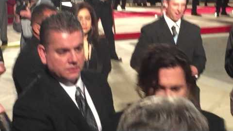 Johnny Depp Drunk at the Palm Springs Film Festival Awards 2016