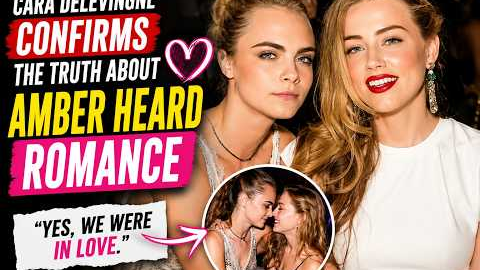 Cara Delevingne Confirms the Truth About Amber Heard Romance#celebritynews  #trending #fyp