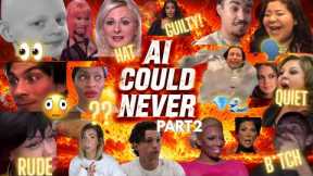 Pop culture moments AI could NEVER recreate part 2