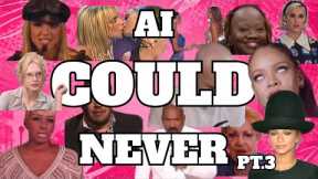 Pop Culture moments AI COULD NEVER recreate. Part 3