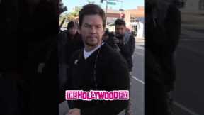 Mark Wahlberg Sparks A Paparazzi Argument While Leaving Lunch At The Palm In Beverly Hills, CA